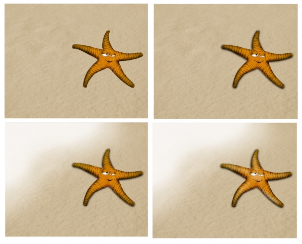 Creation of Sea Star: Step 4